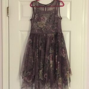 Zunie Girls Fit and Flare Floral Dress